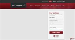 Desktop Screenshot of megaleads.com