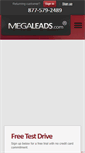 Mobile Screenshot of megaleads.com